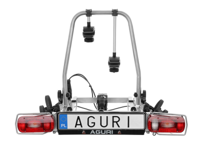 Bagażnik platforma na 2 rowery AGURI Cruiser 2 Silver
