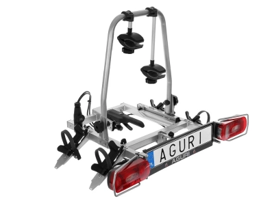 Bagażnik platforma na 2 rowery AGURI Cruiser 2 Silver