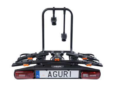 Bagażnik rowerowy na hak AGURI Active Bike PRO 2 | BLACK