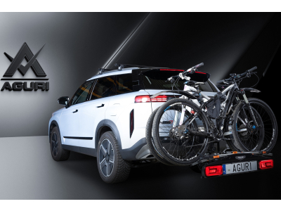 Bagażnik rowerowy na hak AGURI Active Bike PRO 2 | SILVER