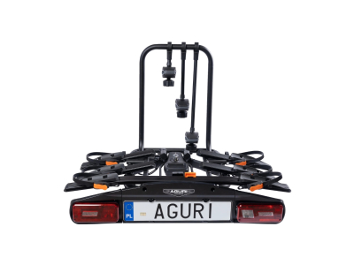 Bagażnik rowerowy na hak AGURI Active Bike PRO 3 | BLACK