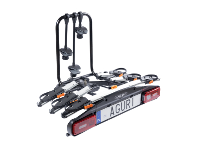 Bagażnik rowerowy na hak AGURI Active Bike PRO 3 | SILVER