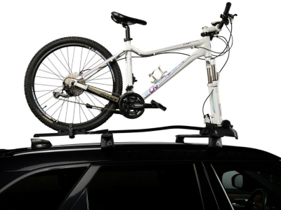 Uchwyt rowerowy za widelec Aguri Marathon GT Basic Srebrny