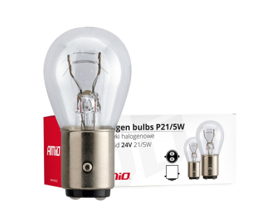 Żarówki halogenowe P21/5W BAY15D 24V 21W/5W 10szt. (E4)