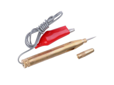 Tester próbnik napięcia 6-24V, metalowy, igła
