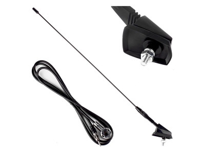 Antena samochodowa 41cm 5mm adapter ANT01