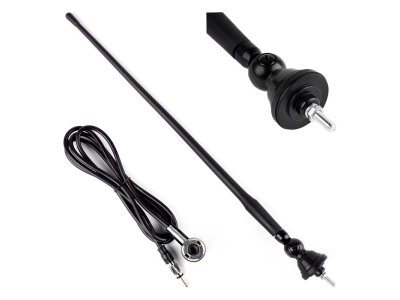Antena samochodowa 34cm 5mm adapter ANT02