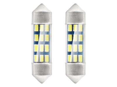 Żarówki LED STANDARD 3014 12SMD Festoon C5W C10W C3W 36mm White 12V