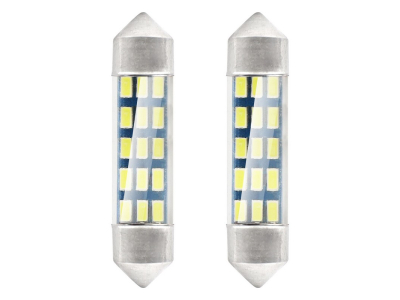 Żarówki LED STANDARD 3014 15SMD Festoon C5W C10W C3W 39mm White 12V