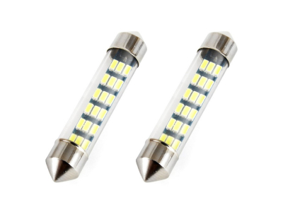 Żarówki LED STANDARD 3014 18SMD Festoon C5W C10W C3W 41mm White 12V
