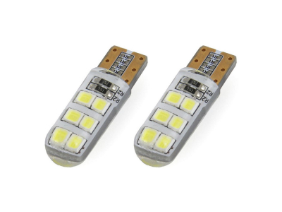 Żarówki LED STANDARD T10 W5W 12xSMD 2835 12V Silikon