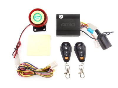 Alarm motocyklowy z pilotami MCA14