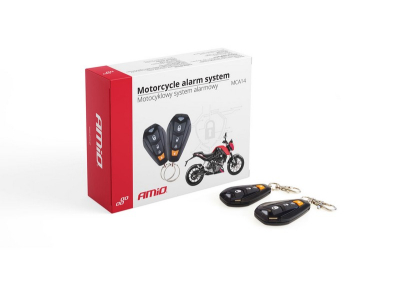 Alarm motocyklowy z pilotami MCA14