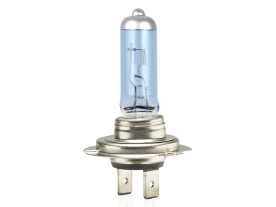 Żarówka halogenowa H7 12V 55W filtr UV (E4) Super White