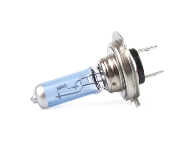 Żarówka halogenowa H7 12V 55W filtr UV (E4) Super White