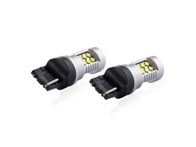 Zarówki LED CANBUS 3030 24SMD T20 7440 W21W White 12V/24V