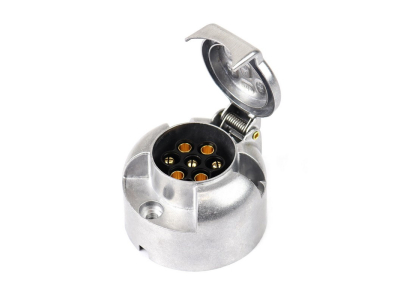 Gniazdo przyczepy aluminiowe 7 PIN