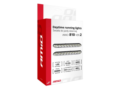 Światła do jazdy dziennej DRL 810 ver.2