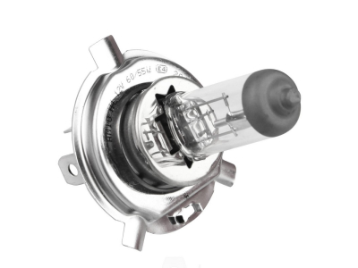 Żarówka halogenowa H4 12V 60/55W filtr UV (E4)