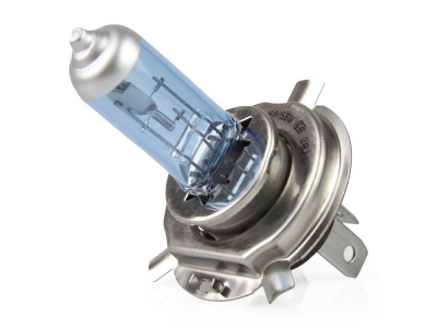 Żarówka halogenowa H4 12V 60/55W filtr UV (E4) Super White