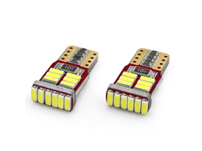 LED CANBUS 18SMD 4014 T10e (W5W) White 12V