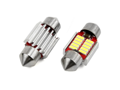 LED CANBUS 4014 10SMD Festoon C5W C10W C3W 31mm White 12V/24V