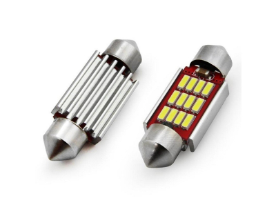 Żarówki LED CANBUS 4014 12SMD Festoon C5W C10W C3W 39mm White 12V/24V