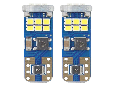 LED CANBUS 18SMD UltraBright 2016 T10e (W5W) White 12V/24V