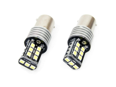 Żarówki LED CANBUS 2835 15SMD 1156 BA15S P21W R10W R5W White 12V/24V