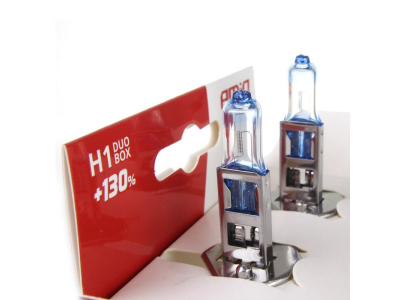 Żarówki halogenowe H1 12V 55W LumiTec LIMITED +130% DUO