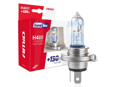 Żarówki halogenowe H4 12V 60/55W LumiTec LIMITED +130% DUO