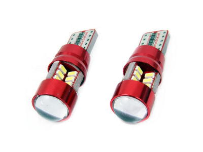LED CANBUS 27SMD 3014 T10e (W5W) White 12V/24V