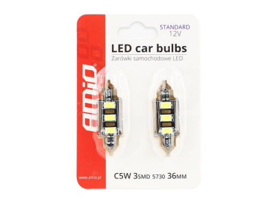 Żarówki LED STANDARD Festoon C5W 3xSMD 5730 12V 36mm