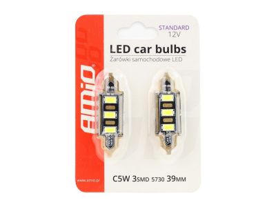 Żarówki LED STANDARD Festoon C5W 3xSMD 5730 12V 39mm