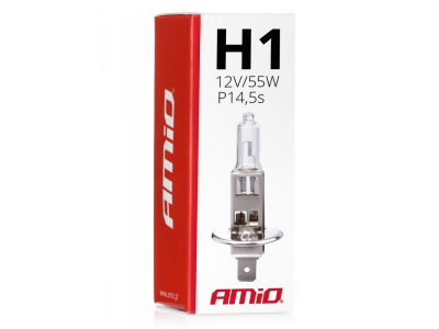 Żarówka halogenowa H1 12V 55W filtr UV (E4)