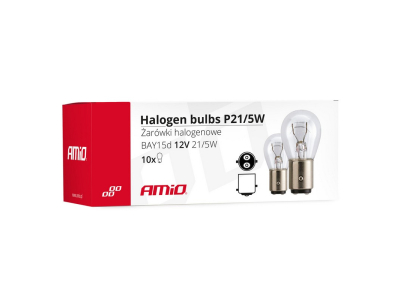 Żarówki halogenowe P21/5W BAY15D 12V 21W/5W 10szt. (E4)