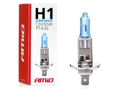 Żarówka halogenowa H1 12V 55W Super White