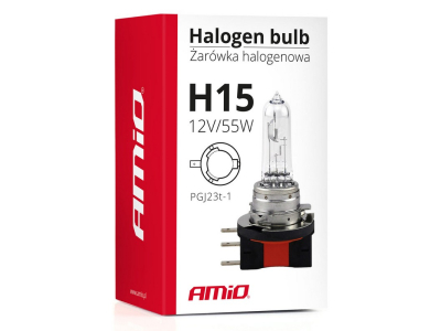 Żarówka halogenowa H15 12V/55W