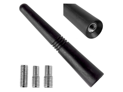 Maszt anteny 9 cm z 3 adapterami 5/6/7mm ANTM09