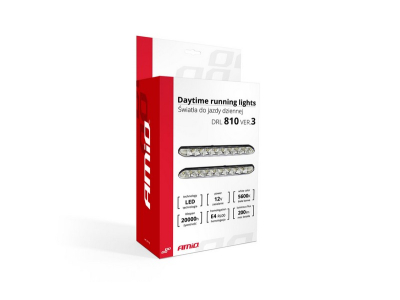 Światła do jazdy dziennej DRL 810 ver.3
