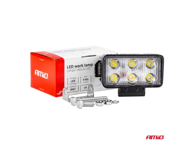 Lampa robocza AWL02 6 LED FLAT 9-60V