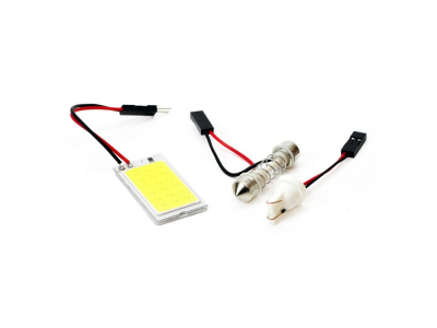 Żarówki LED CLASSIC T10 W5W C5W 1xCOB-18 12V Light board