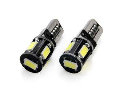 Żarówki LED CANBUS 5SMD 5730 T10 (W5W) White