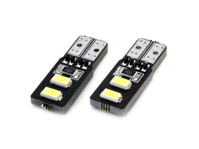 Żarówki LED CANBUS 4SMD 5730 T10 (W5W) White