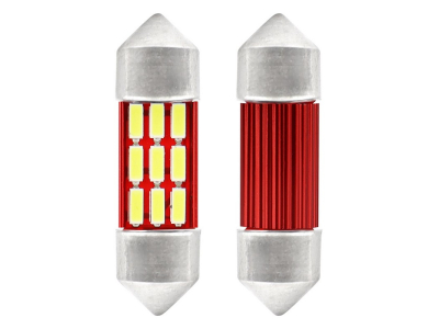 Żarówki LED CANBUS 4014 12SMD Festoon C5W C10W C3W 31mm White 12V/24V