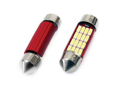 Żarówki LED CANBUS 4014 16SMD Festoon C5W C10W C3W 39mm White 12V/24V