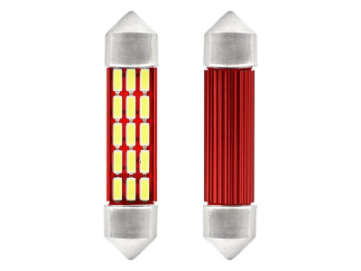 Żarówki LED CANBUS 4014 20SMD Festoon C5W C10W C3W 41mm White 12V/24V