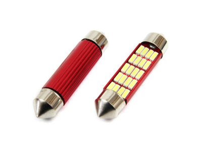 Żarówki LED CANBUS 4014 20SMD Festoon C5W C10W C3W 41mm White 12V/24V