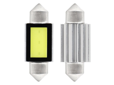 Żarówki LED CANBUS COB3 Festoon C5W C10W C3W 36mm White 12V