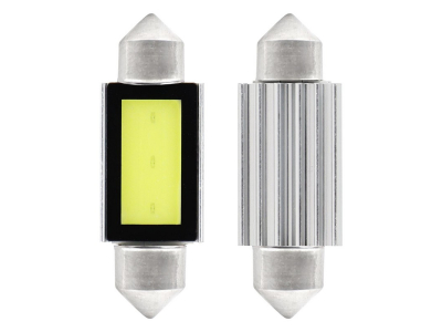 Żarówki LED CANBUS COB3 Festoon C5W C10W C3W 39mm White 12V